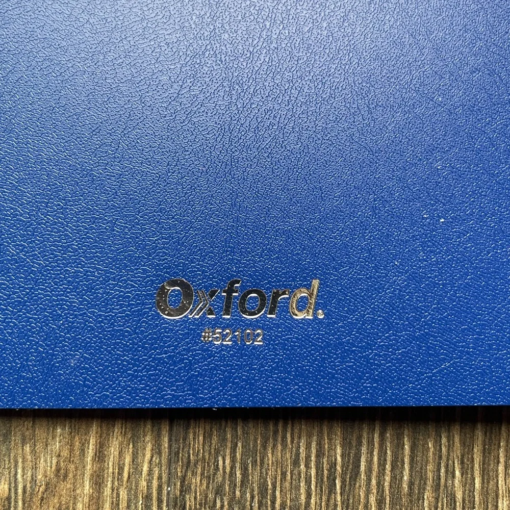 8 Oxford Document Folders Set